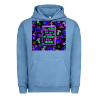 Pigment Pebble Blue Move Over Hot Girl Summer It's Spooky Bitch Season Urban Hoodie - texasbilliewilder