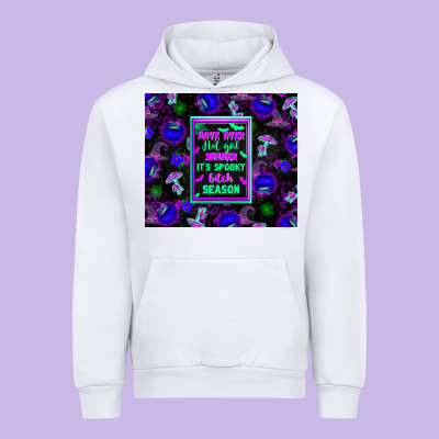 Move Over Hot Girl Summer It's Spooky Bitch Season Urban Hoodie Designed By Texasbilliewilder