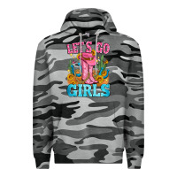 Slate Camo let's go girls Premium Hoodie - Zillion Design Studio