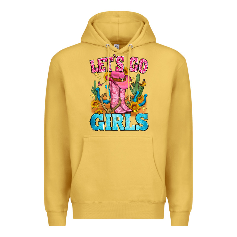 Let's Go Girls Premium Hoodie by Zillion Design Studio | Teevron