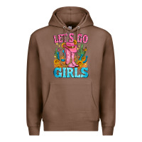 Chestnut let's go girls Premium Hoodie - Zillion Design Studio
