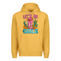Mustard let's go girls Premium Hoodie - Zillion Design Studio