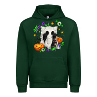 Forest Green My Cat Is My Boo Urban Hoodie - texasbilliewilder