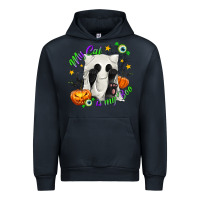 Navy My Cat Is My Boo Urban Hoodie - texasbilliewilder