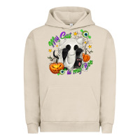 Pigment French Oak My Cat Is My Boo Urban Hoodie - texasbilliewilder