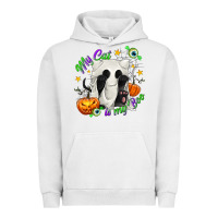 Pigment Lunar Rock My Cat Is My Boo Urban Hoodie - texasbilliewilder
