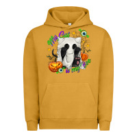 Pigment Peanut Butter My Cat Is My Boo Urban Hoodie - texasbilliewilder