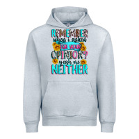 Heather Grey remember when i asked for your opinion Urban Hoodie - Zillion Design Studio