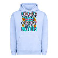 Pigment Grape Ice remember when i asked for your opinion Urban Hoodie - Zillion Design Studio