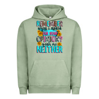 Pigment Oil Green remember when i asked for your opinion Urban Hoodie - Zillion Design Studio