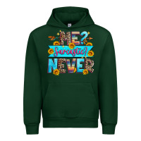 Forest Green me sarcastic never Urban Hoodie - Zillion Design Studio