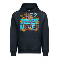 Navy me sarcastic never Urban Hoodie - Zillion Design Studio