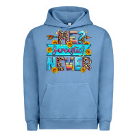 Pigment Pebble Blue me sarcastic never Urban Hoodie - Zillion Design Studio