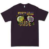 Plum mardi gras dude Premium Tee - SublimationCraftShop