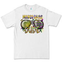 White mardi gras dude Premium Tee - SublimationCraftShop