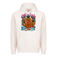 Pale Pink just a little moody Premium Hoodie - Zillion Design Studio