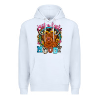 White just a little moody Premium Hoodie - Zillion Design Studio