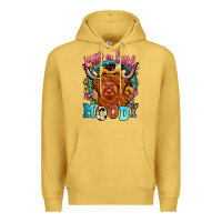 Antique Gold just a little moody Premium Hoodie - Zillion Design Studio