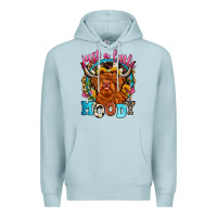 Blue Mist just a little moody Premium Hoodie - Zillion Design Studio