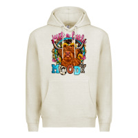 Oatmeal Heather just a little moody Premium Hoodie - Zillion Design Studio