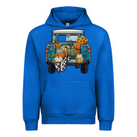 Cobalt pumpkin truck Urban Hoodie - RanaPortraitStore