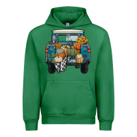 Emerald pumpkin truck Urban Hoodie - RanaPortraitStore
