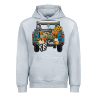 Heather Grey pumpkin truck Urban Hoodie - RanaPortraitStore