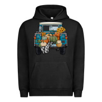 Pigment Black pumpkin truck Urban Hoodie - RanaPortraitStore