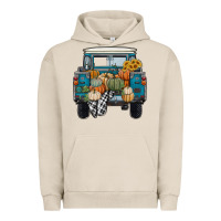 Pigment French Oak pumpkin truck Urban Hoodie - RanaPortraitStore