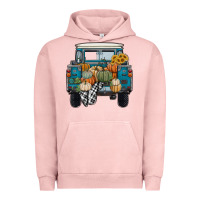 Pigment Salmon pumpkin truck Urban Hoodie - RanaPortraitStore