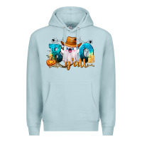 Blue Mist Boo Y'all Premium Hoodie - texasbilliewilder