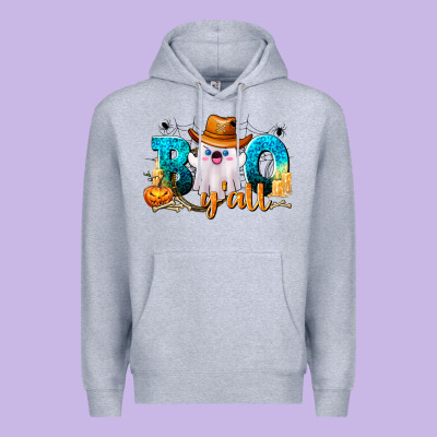 Boo Y'all Premium Hoodie Designed By Texasbilliewilder
