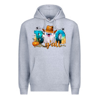 Heather Grey Boo Y'all Premium Hoodie - texasbilliewilder