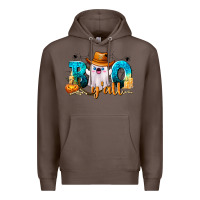 Coffee Boo Y'all Premium Hoodie - texasbilliewilder