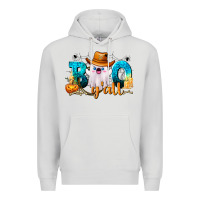 Dove Grey Boo Y'all Premium Hoodie - texasbilliewilder