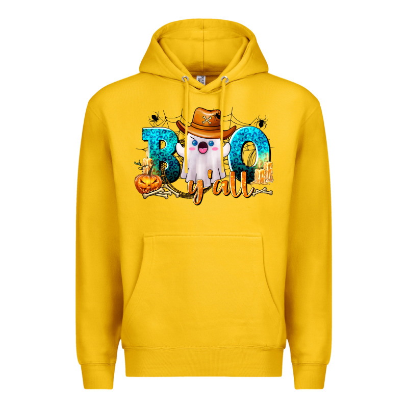 Boo Y'all Premium Hoodie by texasbilliewilder | Teevron
