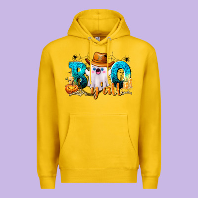 Boo Y'all Premium Hoodie Designed By Texasbilliewilder