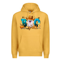 Mustard Boo Y'all Premium Hoodie - texasbilliewilder