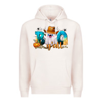 Pale Pink Boo Y'all Premium Hoodie - texasbilliewilder