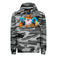 Slate Camo Boo Y'all Premium Hoodie - texasbilliewilder