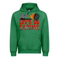 Emerald let's go racing Urban Hoodie - Zillion Design Studio