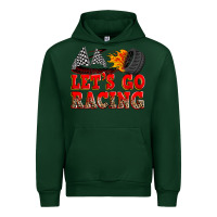 Foreset Green let's go racing Urban Hoodie - Zillion Design Studio