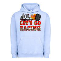Pigment Grape Ice let's go racing Urban Hoodie - Zillion Design Studio