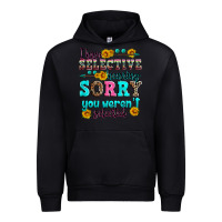 Black i have selective hearing sorry you weren't selecte Urban Hoodie - Zillion Design Studio