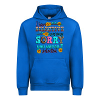 Cobalt i have selective hearing sorry you weren't selecte Urban Hoodie - Zillion Design Studio