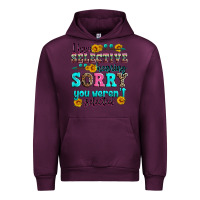 Mauve Wine i have selective hearing sorry you weren't selecte Urban Hoodie - Zillion Design Studio