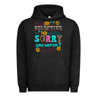 Pigment Black i have selective hearing sorry you weren't selecte Urban Hoodie - Zillion Design Studio