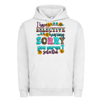 Pigment Lunar Rock i have selective hearing sorry you weren't selecte Urban Hoodie - Zillion Design Studio