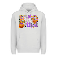 Dove Grey Boo-tiful Premium Hoodie - texasbilliewilder