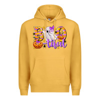 Mustard Boo-tiful Premium Hoodie - texasbilliewilder
